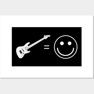 Fender Jazzbass is happiness Posters and Art